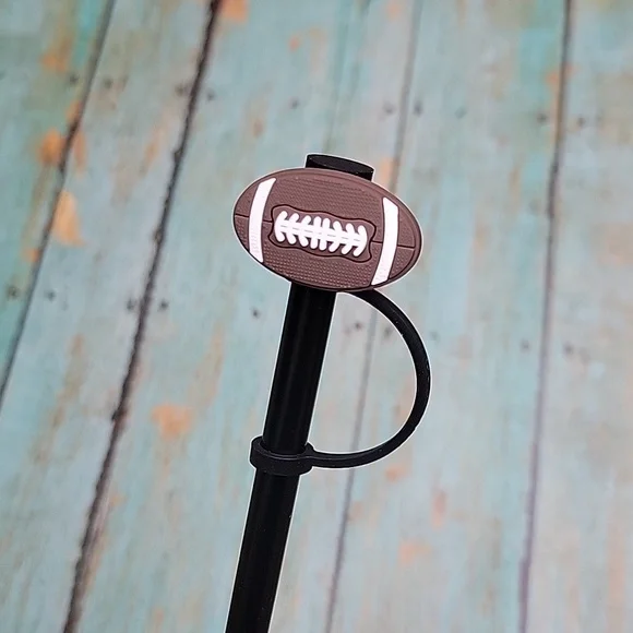 Football Straw Topper - Picture 4 of 5